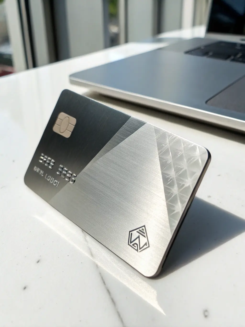 A high-quality image of the Garwwko.online Premium Card, emphasizing its metallic finish and exclusive design. The card is presented with subtle lighting to highlight its premium quality.